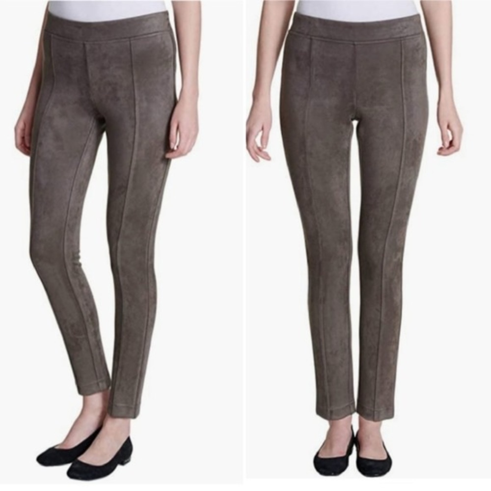 ANDREW MARC Super Soft Faux Suede Pants sz small